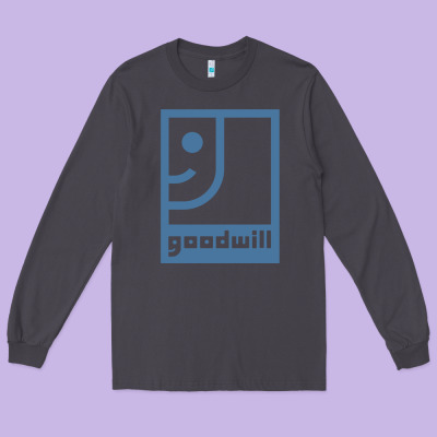 Goodwill Long Sleeve Tee Designed By Artisfamous