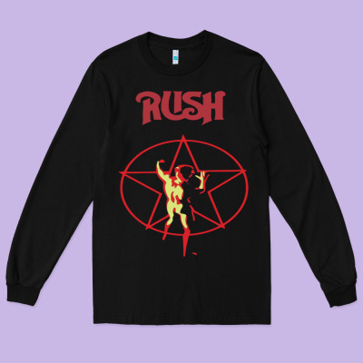 Rush Long Sleeve Tee Designed By Artisfamous