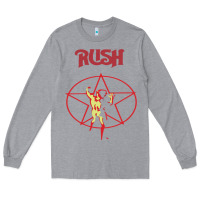 Heather Grey rush Long Sleeve Tee - artisFamous