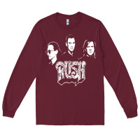 Burgundy rush Long Sleeve Tee - artisFamous