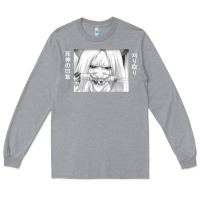 Heather Grey reaper death Long Sleeve Tee - artisFamous