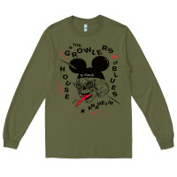Army Green the growlers Long Sleeve Tee - artisFamous