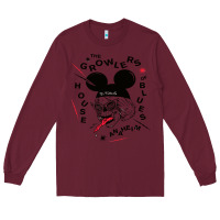 Burgundy the growlers Long Sleeve Tee - artisFamous