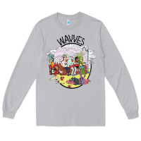 Moon Dust wavves Long Sleeve Tee - artisFamous