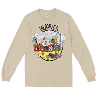Mushroom wavves Long Sleeve Tee - artisFamous