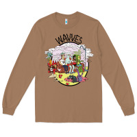 Toasted Coconut wavves Long Sleeve Tee - artisFamous