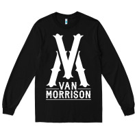 Black Van Morrison Music Long Sleeve Tee - artisFamous
