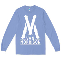 Colony Blue Van Morrison Music Long Sleeve Tee - artisFamous