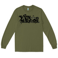 Army Green Van Morrison Music Long Sleeve Tee - artisFamous