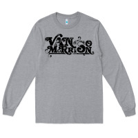 Heather Grey Van Morrison Music Long Sleeve Tee - artisFamous