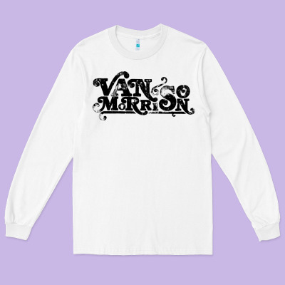 Van Morrison Music Long Sleeve Tee Designed By Artisfamous
