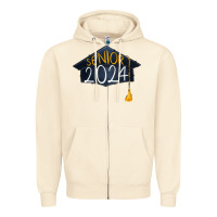 Sandshell senior 2024 graduation Zipper Hoodie - RanaPortraitStore