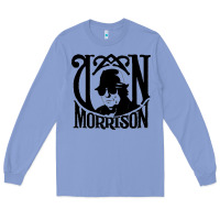 Colony Blue Van Morrison Music Long Sleeve Tee - artisFamous