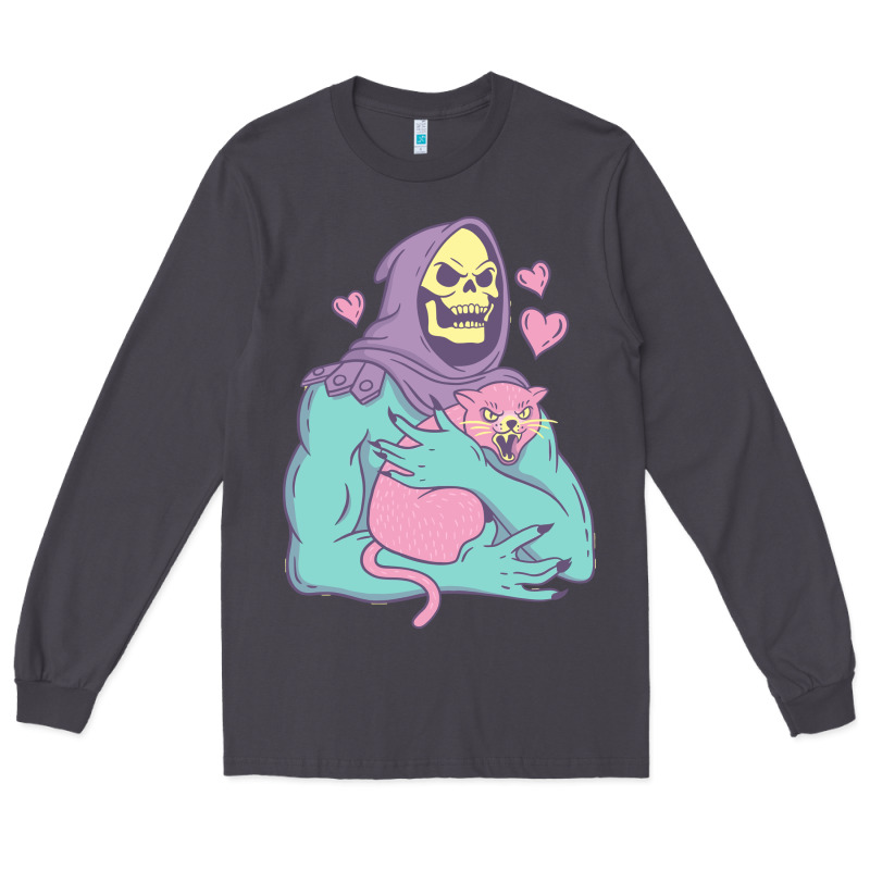 Skeletor's Cat Premium Scoop Classic Long Sleeve Tee by artisFamous | Teevron