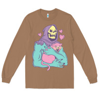Toasted Coconut skeletor's cat premium scoop classic Long Sleeve Tee - artisFamous