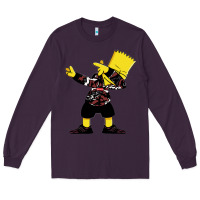 Plum dabbing bart Long Sleeve Tee - artisFamous
