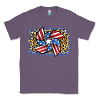 Lavender 4th of July Pinwheel Classic Tee - Jasminsmagicworld