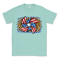 Seafoam 4th of July Pinwheel Classic Tee - Jasminsmagicworld