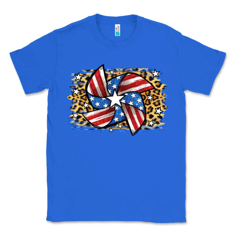 4th Of July Pinwheel Classic Tee by Jasminsmagicworld | Teevron