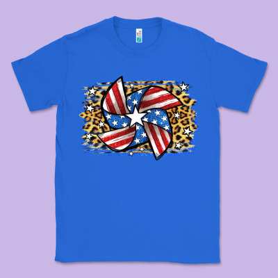 4th Of July Pinwheel Classic Tee Designed By Jasminsmagicworld