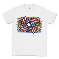 White 4th of July Pinwheel Classic Tee - Jasminsmagicworld