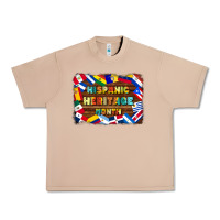 Burro hispanic heritage flags Urban Heavy Tee - BundleAndBundleShop
