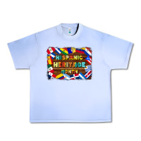 Grape Ice hispanic heritage flags Urban Heavy Tee - BundleAndBundleShop