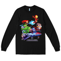 Black superheroes Long Sleeve Tee - artisFamous