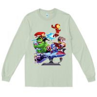 Matcha superheroes Long Sleeve Tee - artisFamous