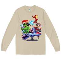 Mushroom superheroes Long Sleeve Tee - artisFamous