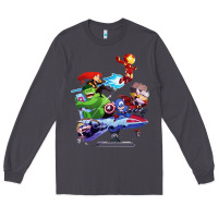 Smoke superheroes Long Sleeve Tee - artisFamous