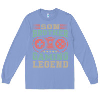 Colony Blue SON BROTHER GAMING LEGEND Long Sleeve Tee - artisFamous