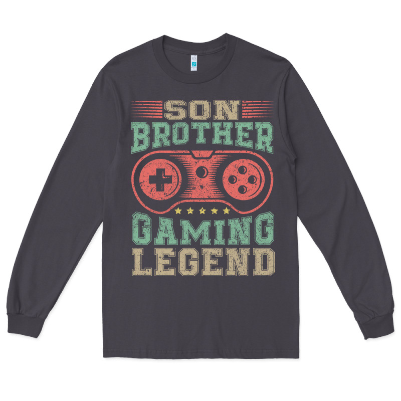 Son Brother Gaming Legend Long Sleeve Tee by artisFamous | Teevron