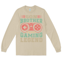 Mushroom SON BROTHER GAMING LEGEND Long Sleeve Tee - artisFamous