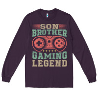Plum SON BROTHER GAMING LEGEND Long Sleeve Tee - artisFamous