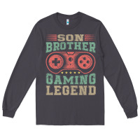 Smoke SON BROTHER GAMING LEGEND Long Sleeve Tee - artisFamous
