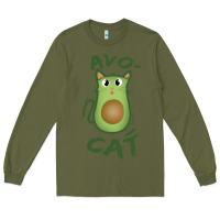 Army Green avocat Long Sleeve Tee - artisFamous