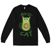 Black avocat Long Sleeve Tee - artisFamous