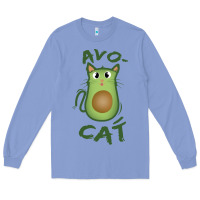Colony Blue avocat Long Sleeve Tee - artisFamous