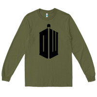 Army Green dr who tshirt Long Sleeve Tee - artisFamous