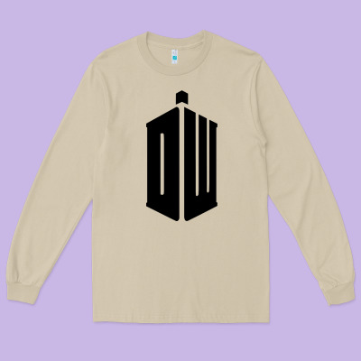 Dr Who Tshirt Long Sleeve Tee Designed By Artisfamous