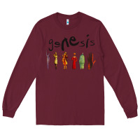 Burgundy genesis new Long Sleeve Tee - artisFamous