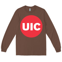 Chestnut UIC College Long Sleeve Tee - artisFamous