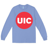 Colony Blue UIC College Long Sleeve Tee - artisFamous
