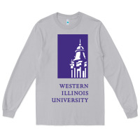 Moon Dust Western Illinois College Long Sleeve Tee - artisFamous