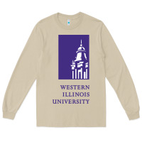 Mushroom Western Illinois College Long Sleeve Tee - artisFamous