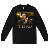 Black tyler farr Long Sleeve Tee - artisFamous