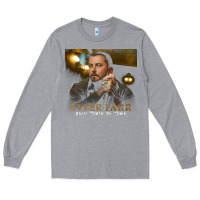 Heather Grey tyler farr Long Sleeve Tee - artisFamous