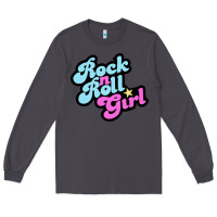 Smoke rock n roll girl Long Sleeve Tee - artisFamous