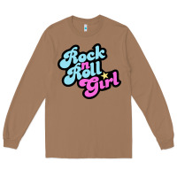 Toasted Coconut rock n roll girl Long Sleeve Tee - artisFamous